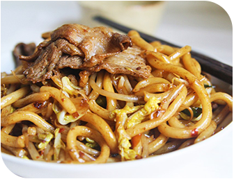 L4. Beef Fried Udon